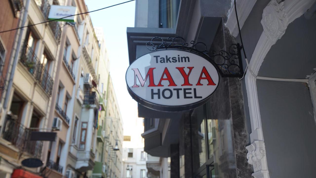 Taksim Maya Hotel Istambul Exterior foto