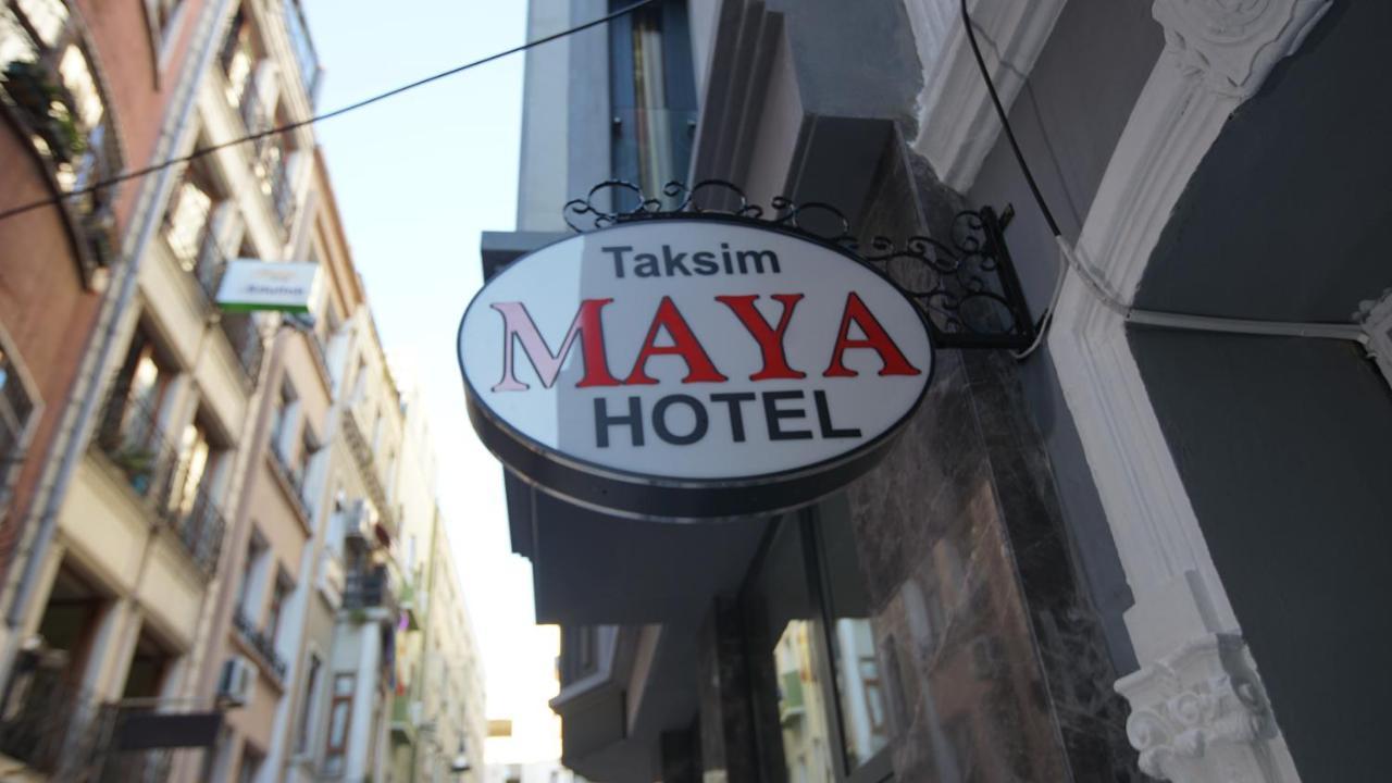 Taksim Maya Hotel Istambul Exterior foto